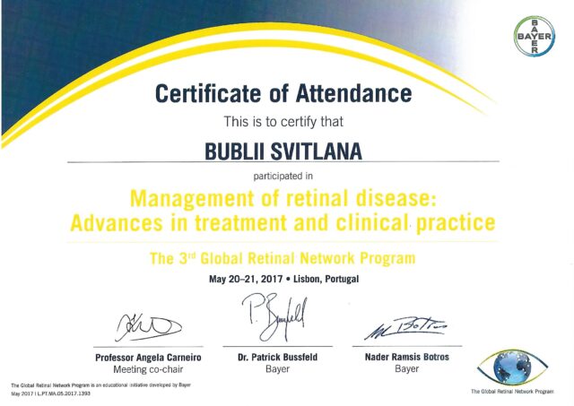 Management of retinal disease. Advances in treatment and clinical practice