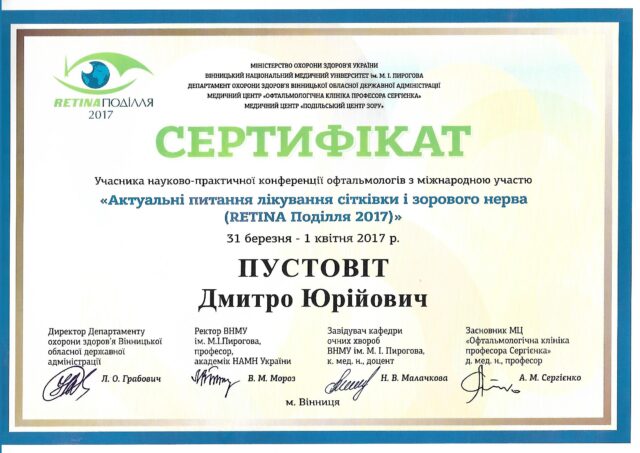 Поділля Retina 2017