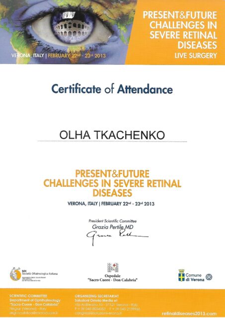 Present and future challenges in severe retinal diseases