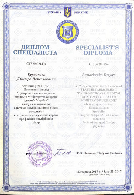 Диплом спеціаліста